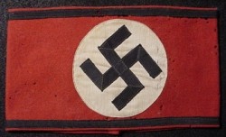 Nazi SS Wool Multi-Piece Armband...$225 SOLD