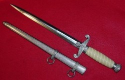 Nazi Army Officer's Dress Dagger with Etched Inscription...$450 SOLD