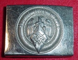 Nazi Hitler Youth Belt Buckle Marked "RZM 72"...$80 SOLD