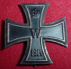 WWI German Iron Cross 1st Class...$195 SOLD