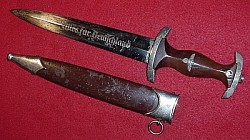 Nazi SA Dagger by Robert Klaas, Solingen-Ohligs...$450 SOLD