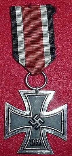 Nazi Iron Cross 2nd Class with Ribbon...$90 SOLD