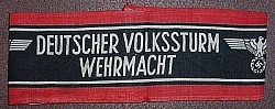 Nazi Volkssturm Wehrmacht "Last Ditch" Armband...$85 SOLD