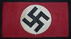 Nazi NSDAP Party Wool Armband...$140 SOLD