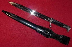 Nazi NCO Dress Bayonet by Eickhorn with Frog...$175 SOLD