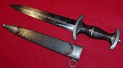 Nazi SA Dagger by J.P. Sauer und Sohne...$380 SOLD
