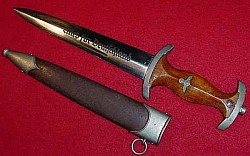 Original Earlier Nazi SA "Ground Roehm" Dagger by Haenel...$625 SOLD