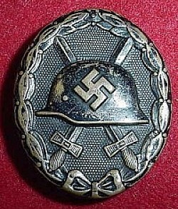 Nazi Black Wound Badge with LDO Maker Code 