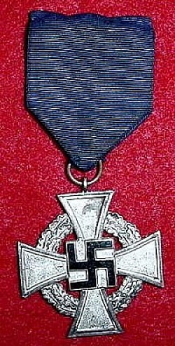Nazi 25-Year Faithful Service Cross...$38 SOLD