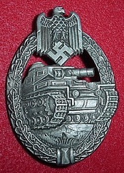 Nazi Panzer Assault Badge...$150 SOLD