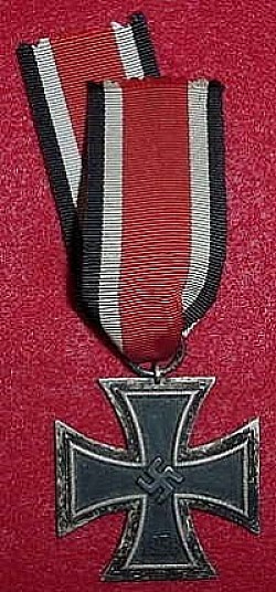 Nazi Iron Cross 2nd Class with Ring Marked 