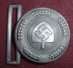 Nazi RAD Leader's Belt Buckle by Assmann und Co...$115 SOLD