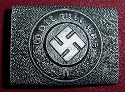 Nazi Police EM Belt Buckle...$115 SOLD