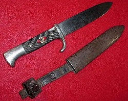 Nazi Hitler Youth Knife by F.W. Höller, Solingen...$195 SOLD