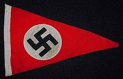 Nazi Double-Sided, Multi-Piece Pennant...$85   SOLD