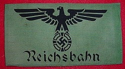 Nazi Reichsbahn Armband...$110 SOLD