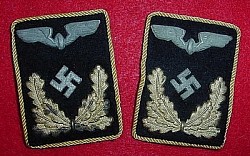 Nazi Reichsbahn Officials' 2nd Pattern Collar Tab Set...$135 SOLD