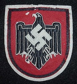 Nazi 1936 German Olympics Team NSRL Breast Insignia Patch...$125 SOLD
