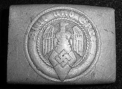 Original Nazi Hitler Youth Belt Buckle by Richard Sieper und Söhne, Lüdenscheid...$65 SOLD