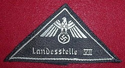 Nazi Red Cross Sleeve Triangle Patch...$50 SOLD