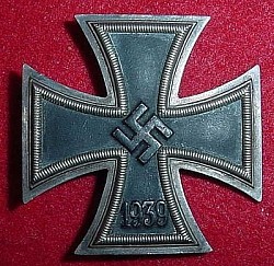 Nazi Iron Cross 1st Class...$215 SOLD