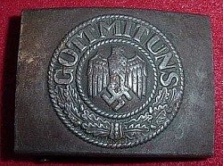 Nazi Army EM Combat Belt Buckle by RODO...$70 SOLD