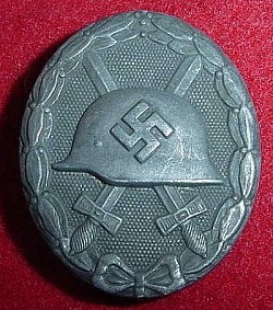 Nazi Silver Wound Badge Marked "L/53"...$65 SOLD
