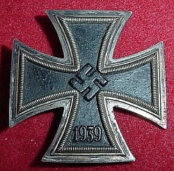 Nazi Iron Cross First Class...$215 SOLD