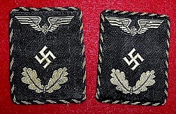 Nazi Reichsbahn Collar Tab Set...$110 SOLD