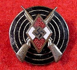 Nazi Hitler Youth Marksman's Badge by Steinhauer and Lück...$60 SOLD