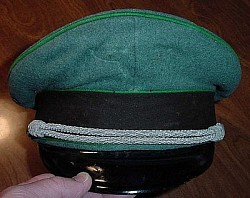 Nazi Schutzpolizei Officer's Visor Hat...$285 SOLD