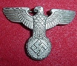 Nazi Political Visor Hat Eagle/Swastika Badge...$40 SOLD