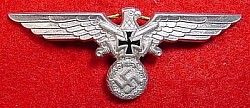 Nazi Reichskriegerbund Visor Hat Eagle Insignia...$30 SOLD