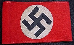 Nazi NSDAP Member's Multi-Piece Wool Armband...$145 SOLD