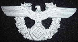 Nazi Police Shako Eagle Insignia...$110 SOLD