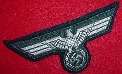 Nazi Army NCO Tunic Breast Eagle...$50 SOLD
