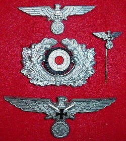 Nazi Reichskriegerbund Insignia Set...$125 SOLD