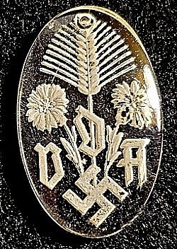 Nazi VDA 1939 Glass Donation Ornament...$19 SOLD