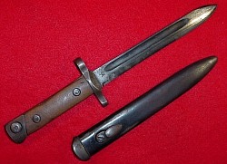 WWII Italian Model 1938 Mannlicher-Carcano Fixed Bayonet...$70 SOLD