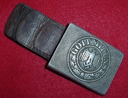 Nazi Army EM Belt Buckle by Berg u. Nolte 1937...$95 SOLD