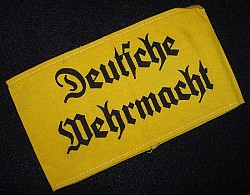 Nazi "Deutsche Wehrmacht" Armband...$60 SOLD