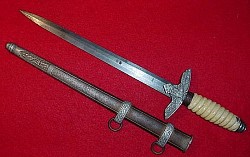 Nazi Luftwaffe Officer's Dagger with Scabbard...$150 SOLD