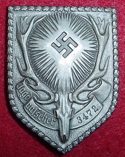 Nazi Hunting Association Game Warden's Badge...$150 SOLD