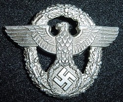 Original Nazi Police Cap Insignia Badge by R.S.u.S...$50 SOLD