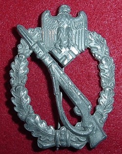 Nazi Silver Infantry Assault Badge...$125 SOLD