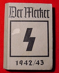 Nazi VDA Deutsche Jugend im Ausland Calender Book...$70 SOLD