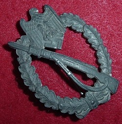 Nazi Infantry Assault Badge by Deschler...$125 SOLD