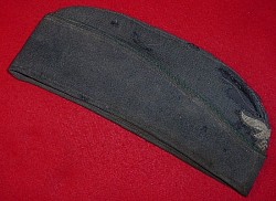 Nazi Luftwaffe Female Auxiliary EM Overseas Cap with Green Piping and Cloth Name Tag...$100 SOLD