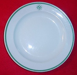 Nazi Reichsnahrstand Porcelain Dinner Plate by Bauscher...$95 SOLD