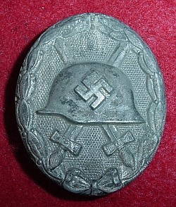 Nazi Silver Wound Badge Marked "100"...$95 SOLD